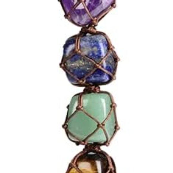 Gemstones Healing Feng Shui Crystals Window Car Decorations Hanging Ornament for - Picture 1 of 6